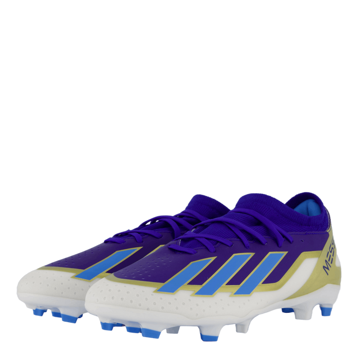 X Crazyfast Messi League Firm Ground Boots Lucid Blue / Blue Burst / Cloud White