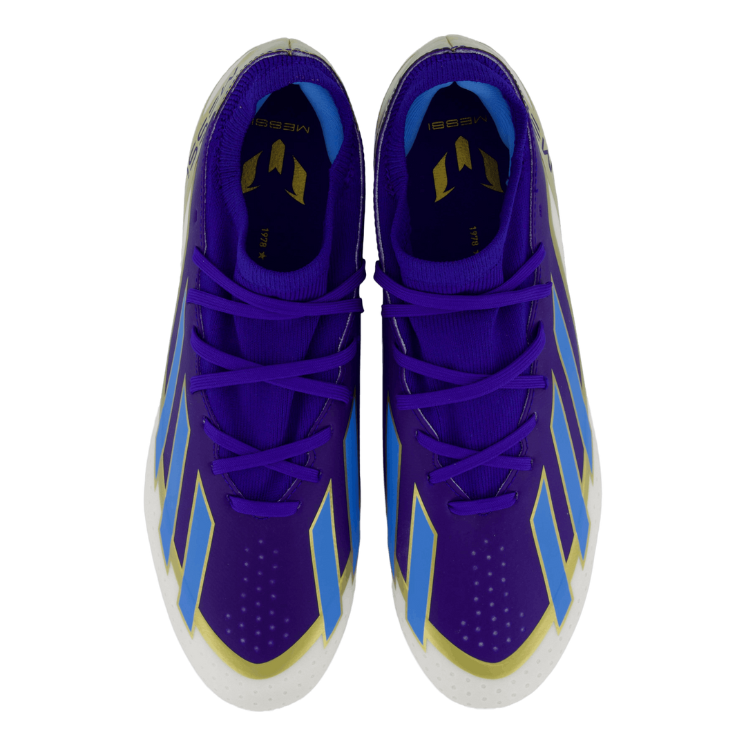 X Crazyfast Messi League Firm Ground Boots Lucid Blue / Blue Burst / Cloud White