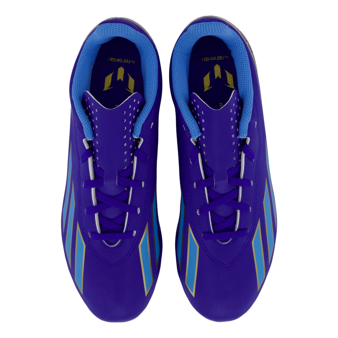 X Crazyfast Messi Club Flexible Ground Boots Blue