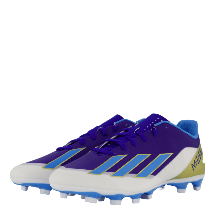 X Crazyfast Messi Club Flexible Ground Boots Blue