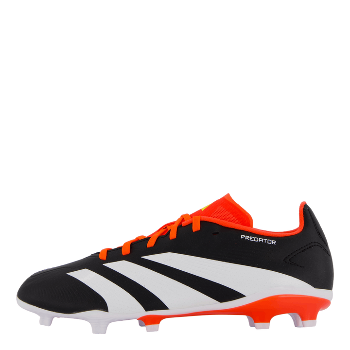 Predator League Firm Ground Football Boots Core Black / Cloud White / Solar Red