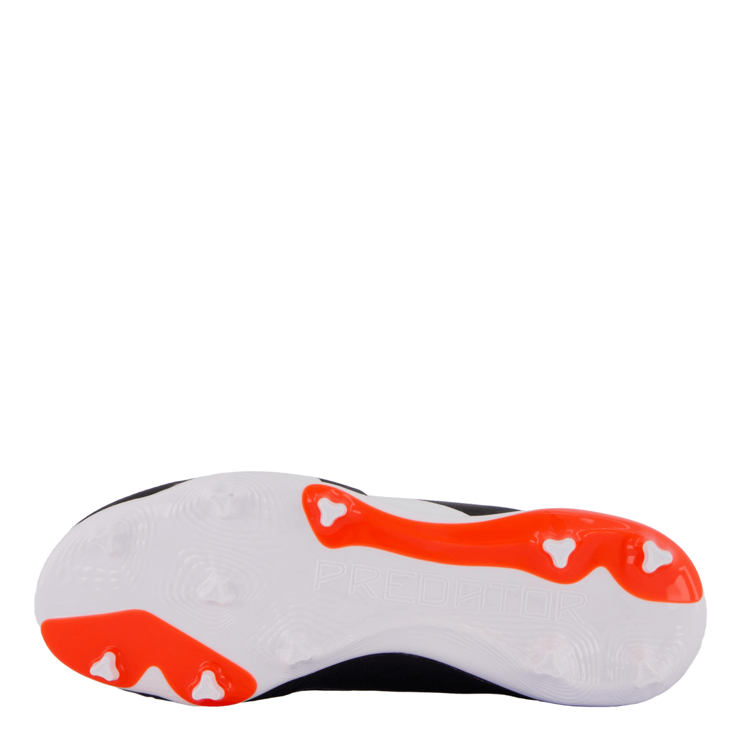 Predator League Firm Ground Football Boots Core Black / Cloud White / Solar Red