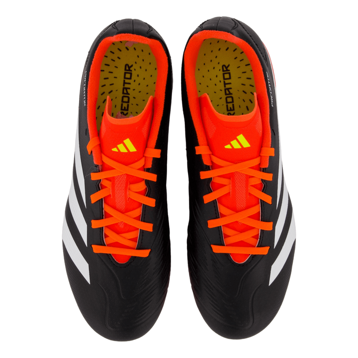 Predator League Firm Ground Football Boots Core Black / Cloud White / Solar Red