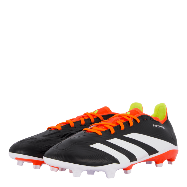Predator League Firm Ground Football Boots Core Black / Cloud White / Solar Red