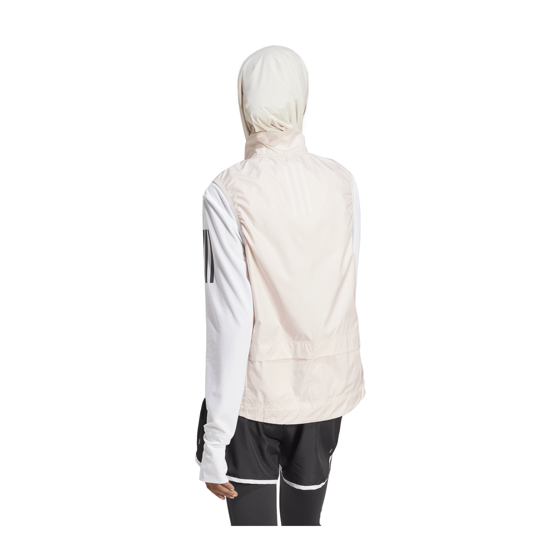 Own the Run Vest Putty Mauve