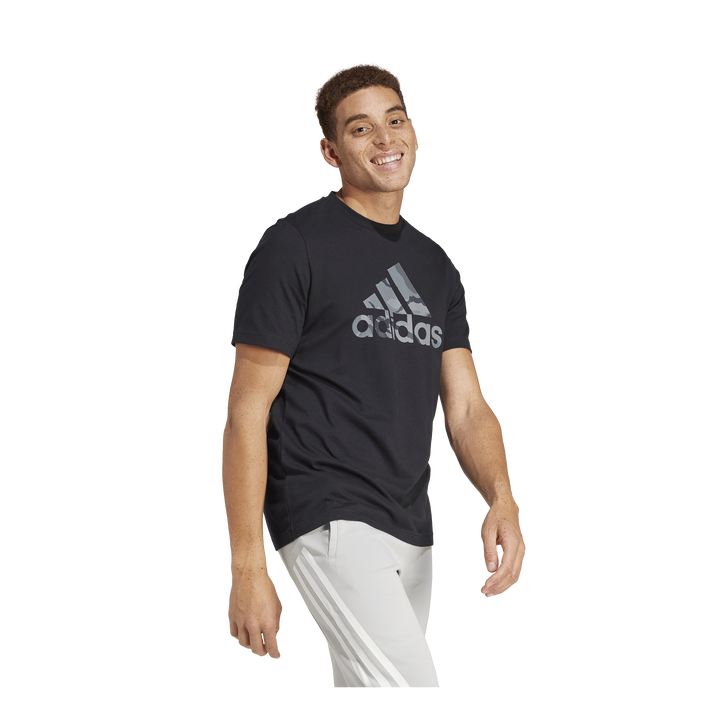 Camo Badge of Sport Graphic T-Shirt Black