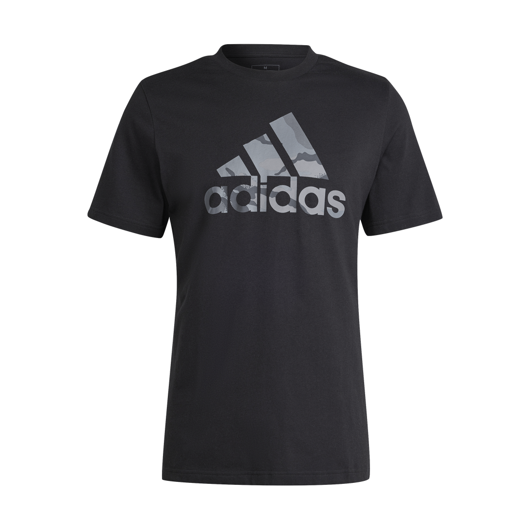Camo Badge of Sport Graphic T-Shirt Black