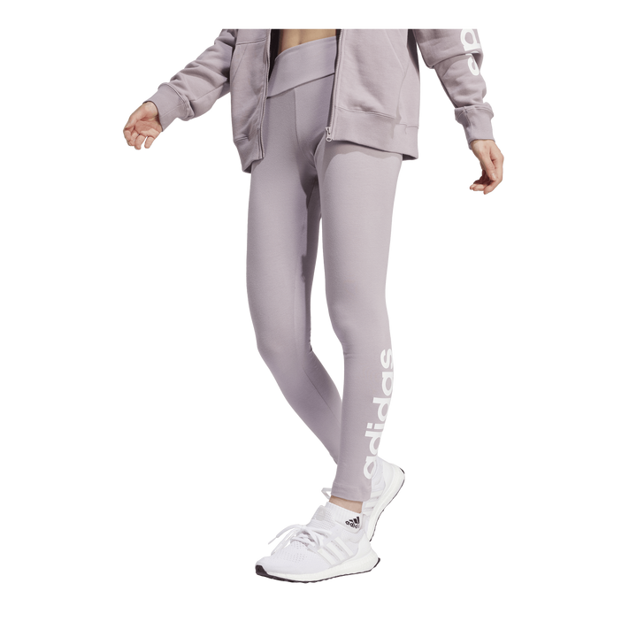 ESSENTIALS HIGH-WAISTED LOGO LEGGINGS Preloved Fig