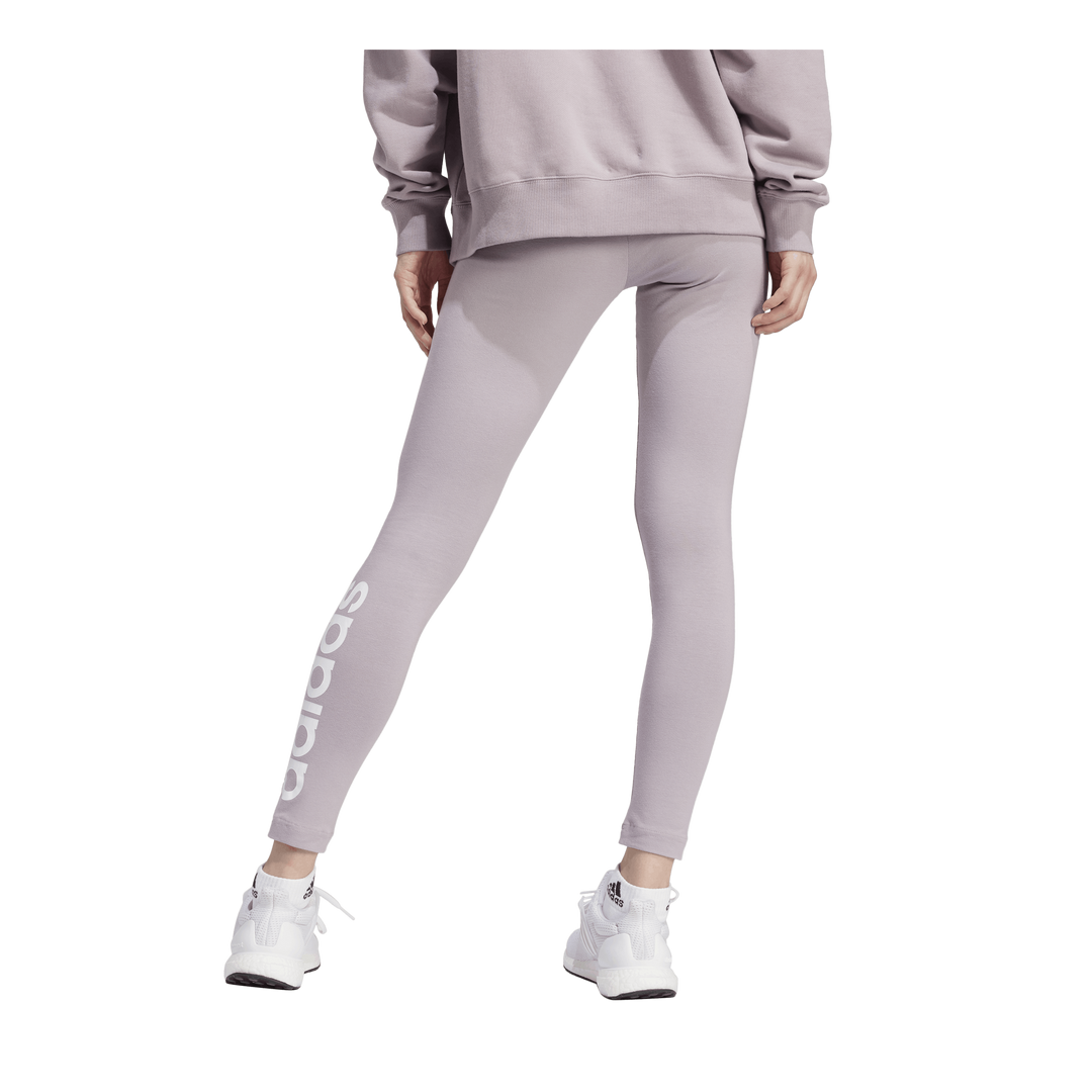 ESSENTIALS HIGH-WAISTED LOGO LEGGINGS Preloved Fig