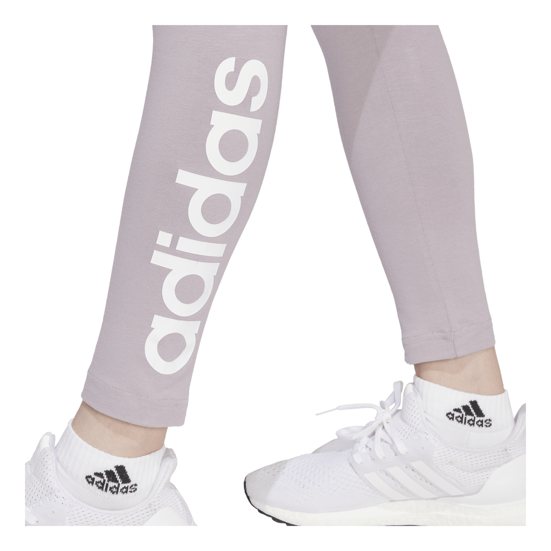 ESSENTIALS HIGH-WAISTED LOGO LEGGINGS Preloved Fig