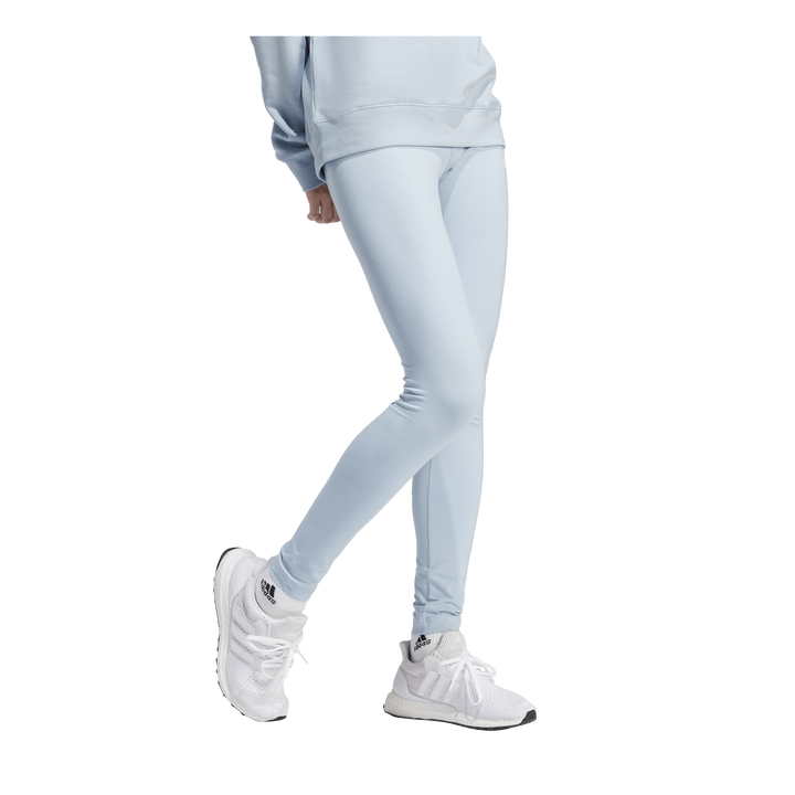 ESSENTIALS HIGH-WAISTED LOGO LEGGINGS Blue