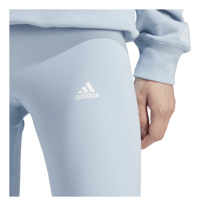 ESSENTIALS HIGH-WAISTED LOGO LEGGINGS Blue