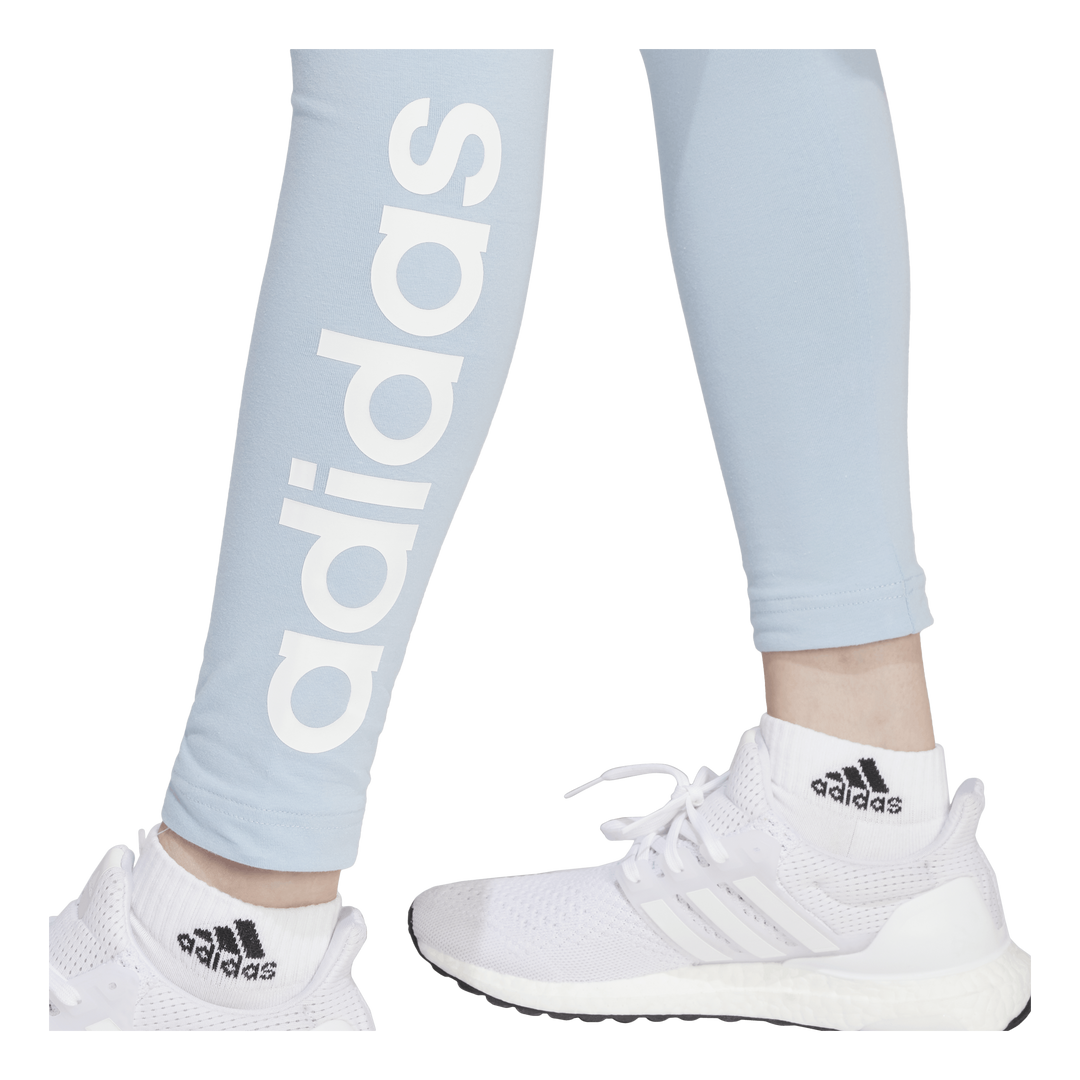 ESSENTIALS HIGH-WAISTED LOGO LEGGINGS Blue