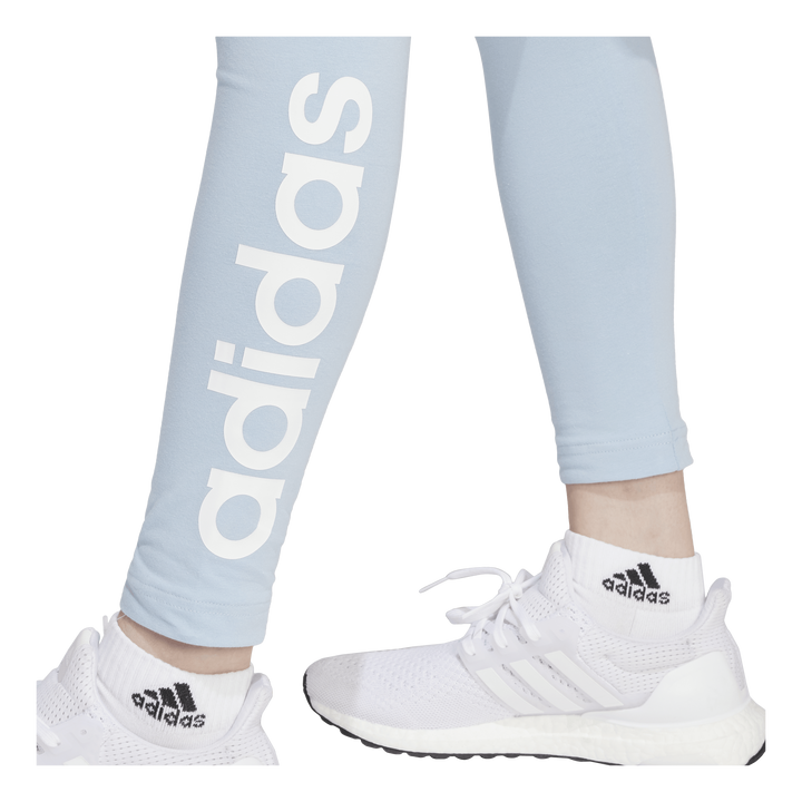 ESSENTIALS HIGH-WAISTED LOGO LEGGINGS Blue