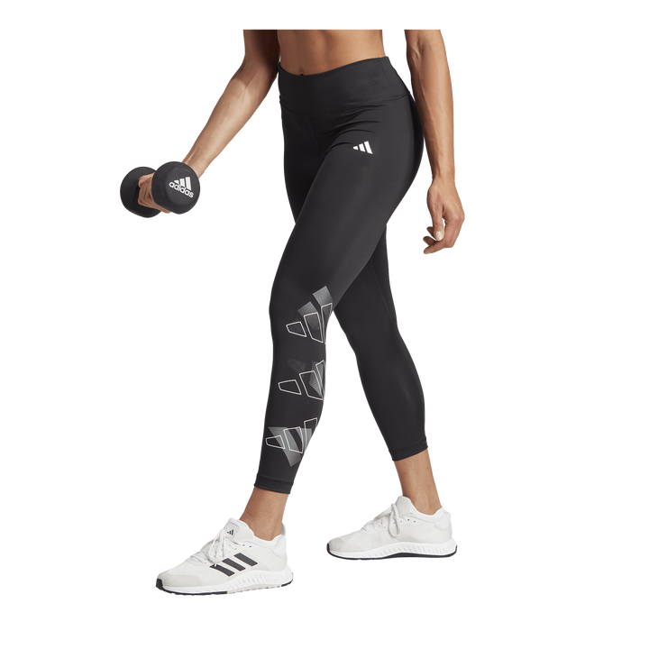 Train Essentials Brand Love 7/8 Leggings Black
