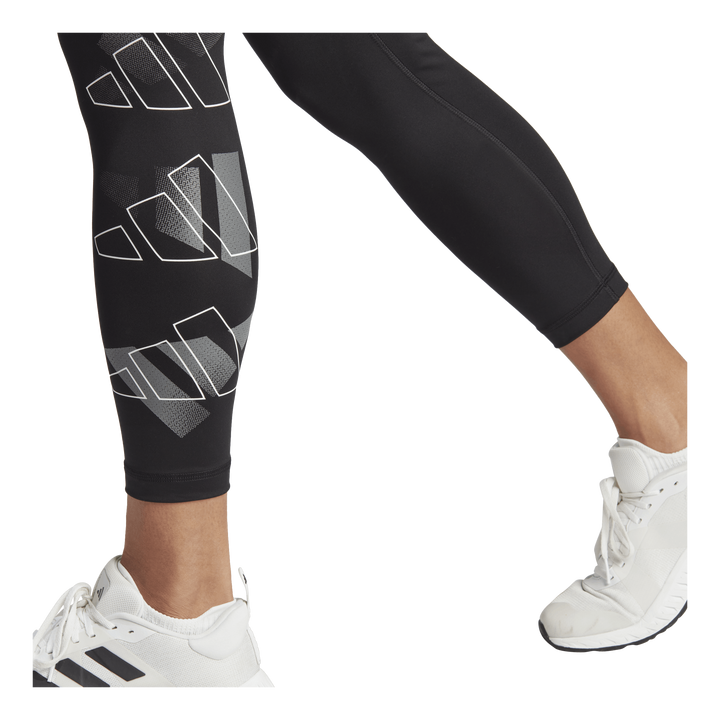 Train Essentials Brand Love 7/8 Leggings Black