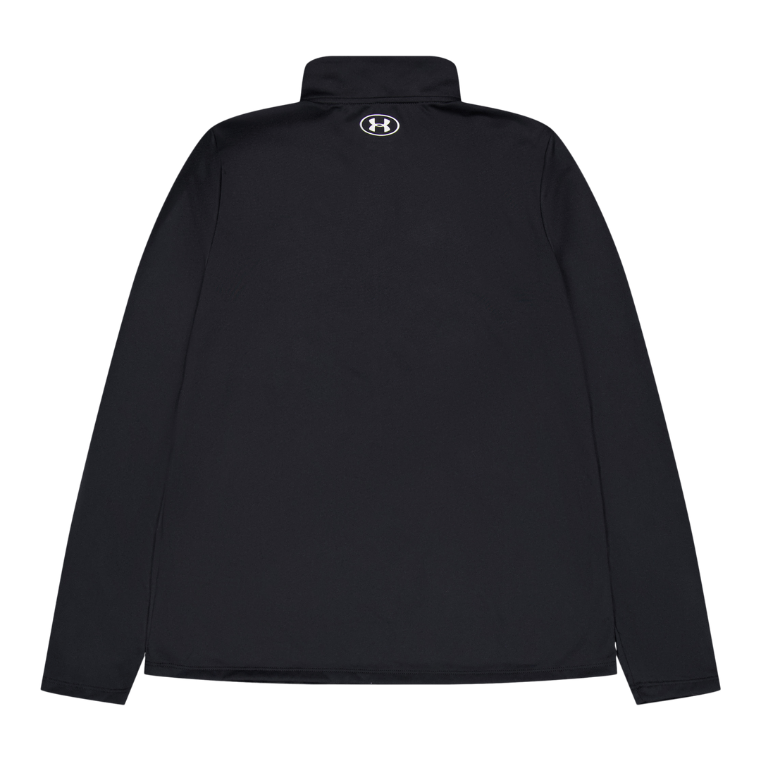Tech 1/2 Zip- Solid Black