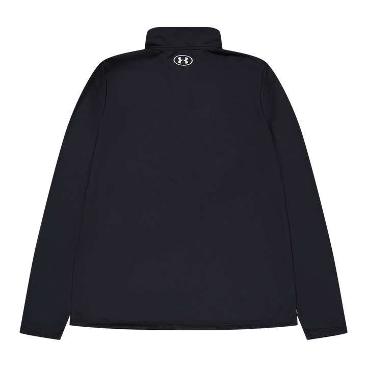 Tech 1/2 Zip- Solid Black