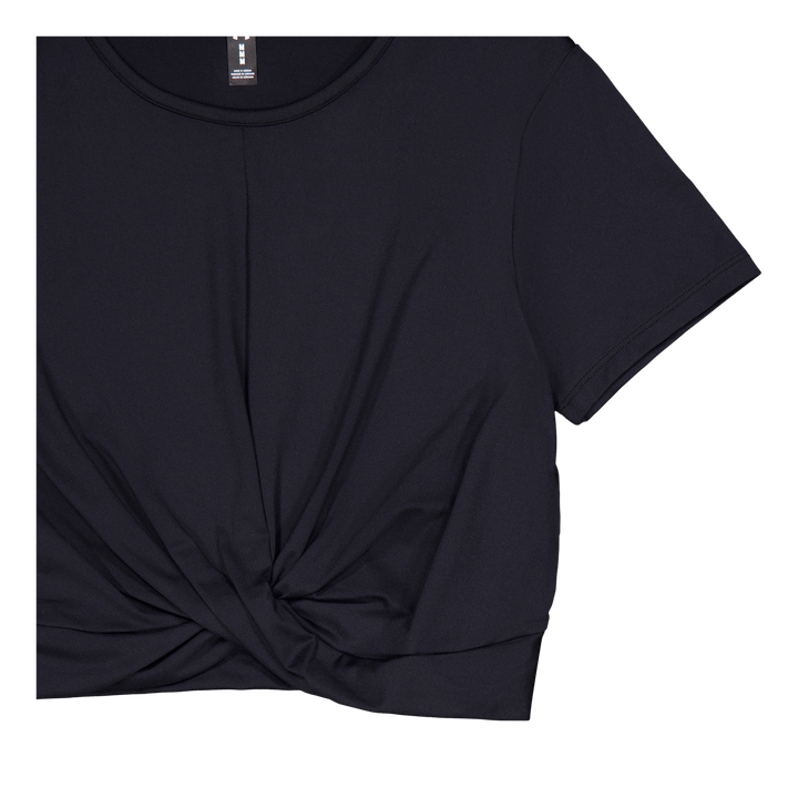 Motion Crossover Crop Ss Black