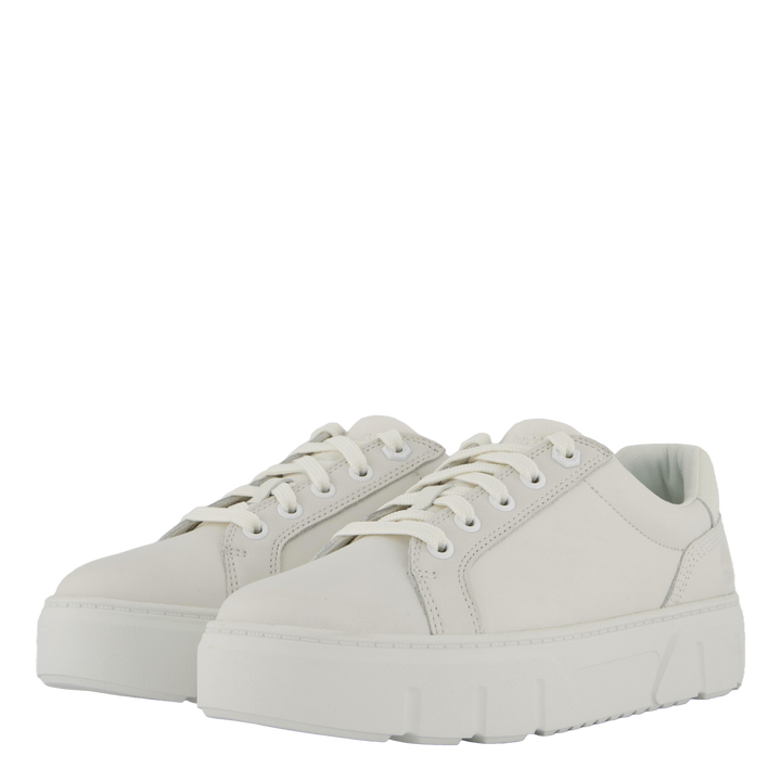 Low Lace Up Sneaker Whi Full Grain