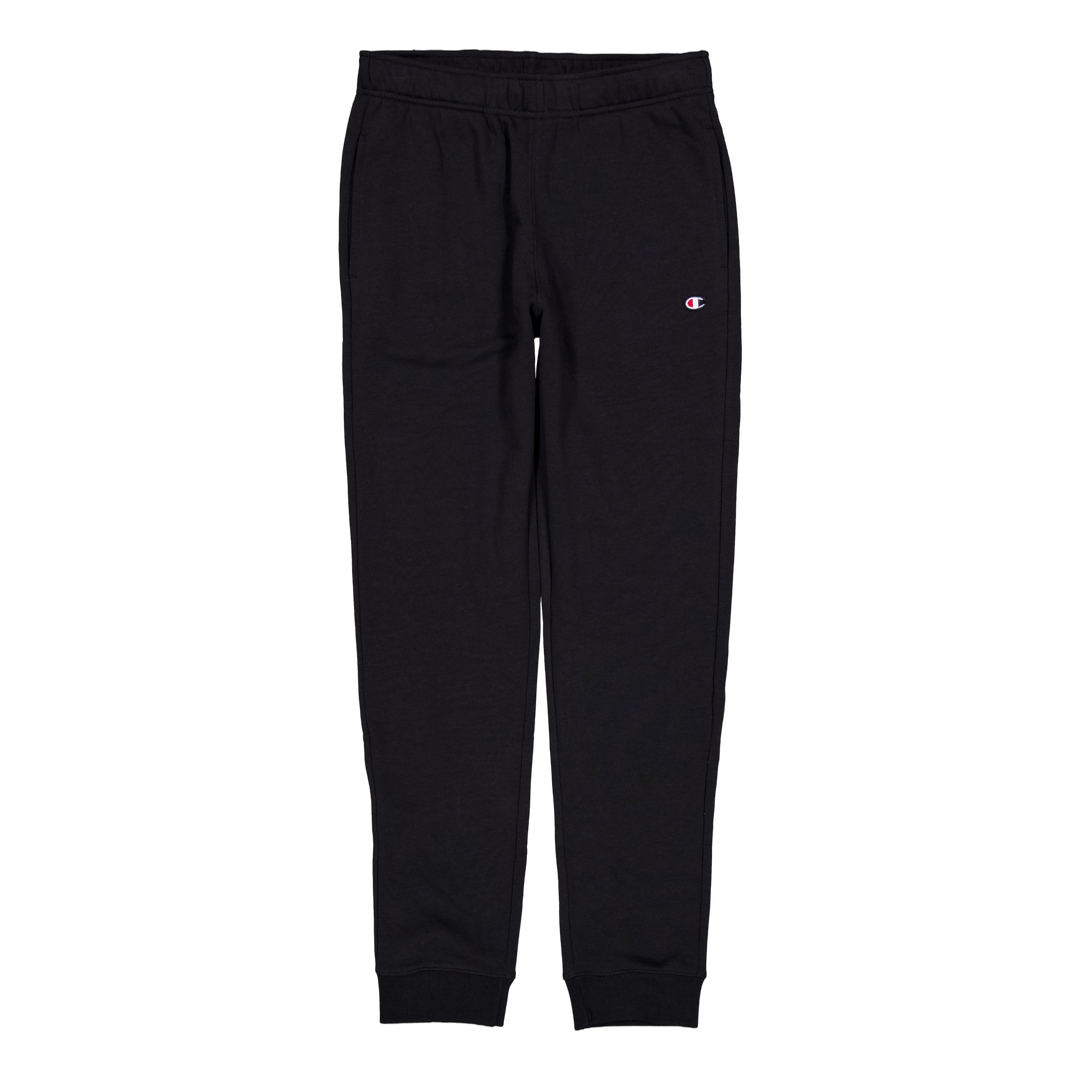 Rib Cuff Pants Black Beauty