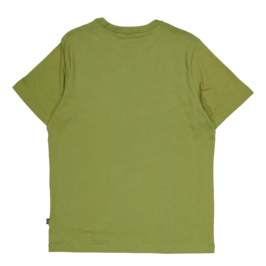 Ess Small Logo Tee Olive Green