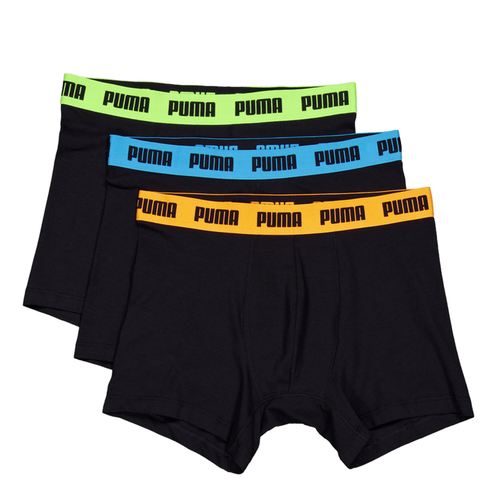 Puma Men Everyday Boxer 3p Black Pop