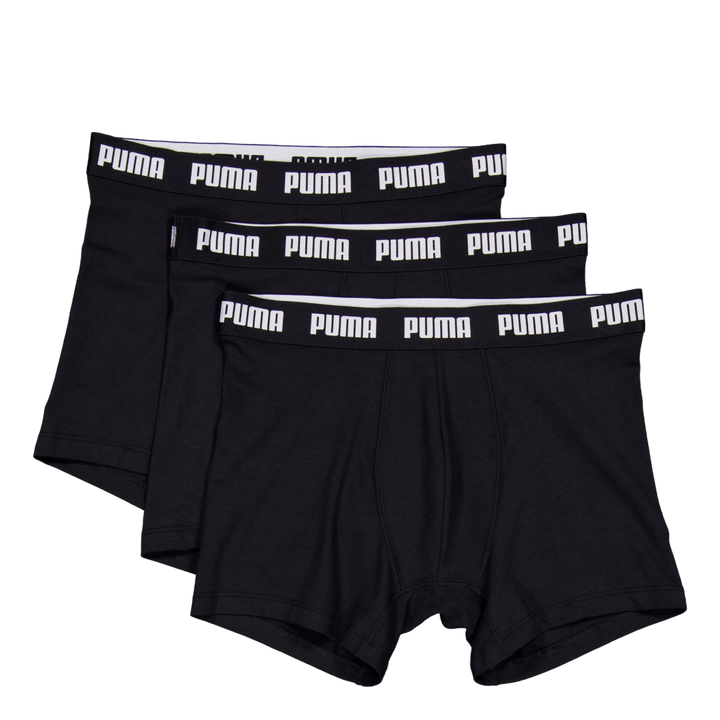 Puma Men Everyday Boxer 3p Black / Black