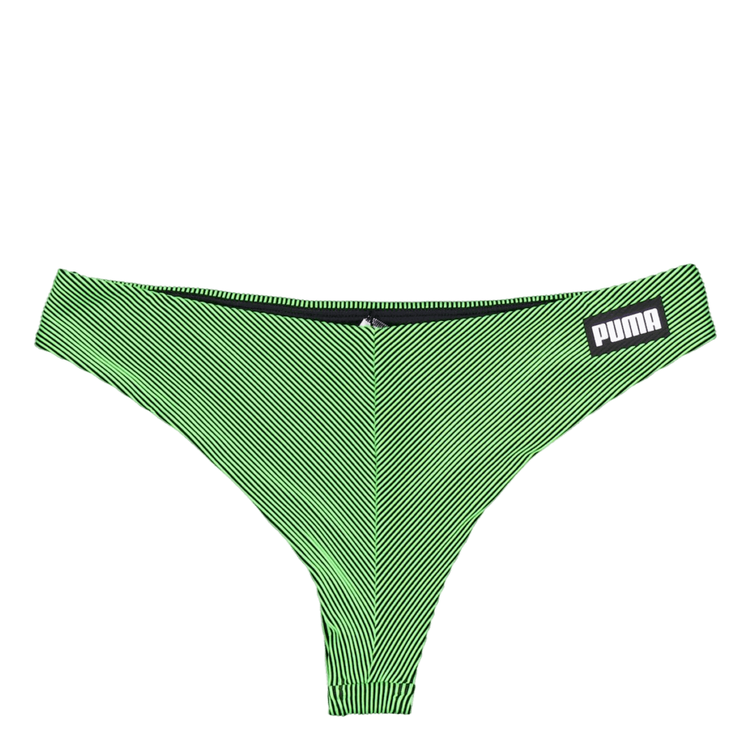 Ribbed Brazilian Green/black