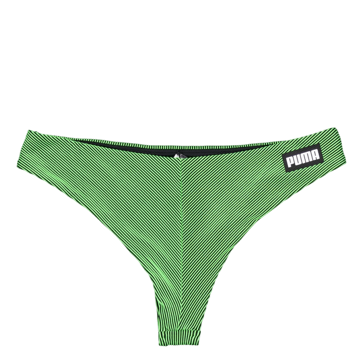 Ribbed Brazilian Green/black