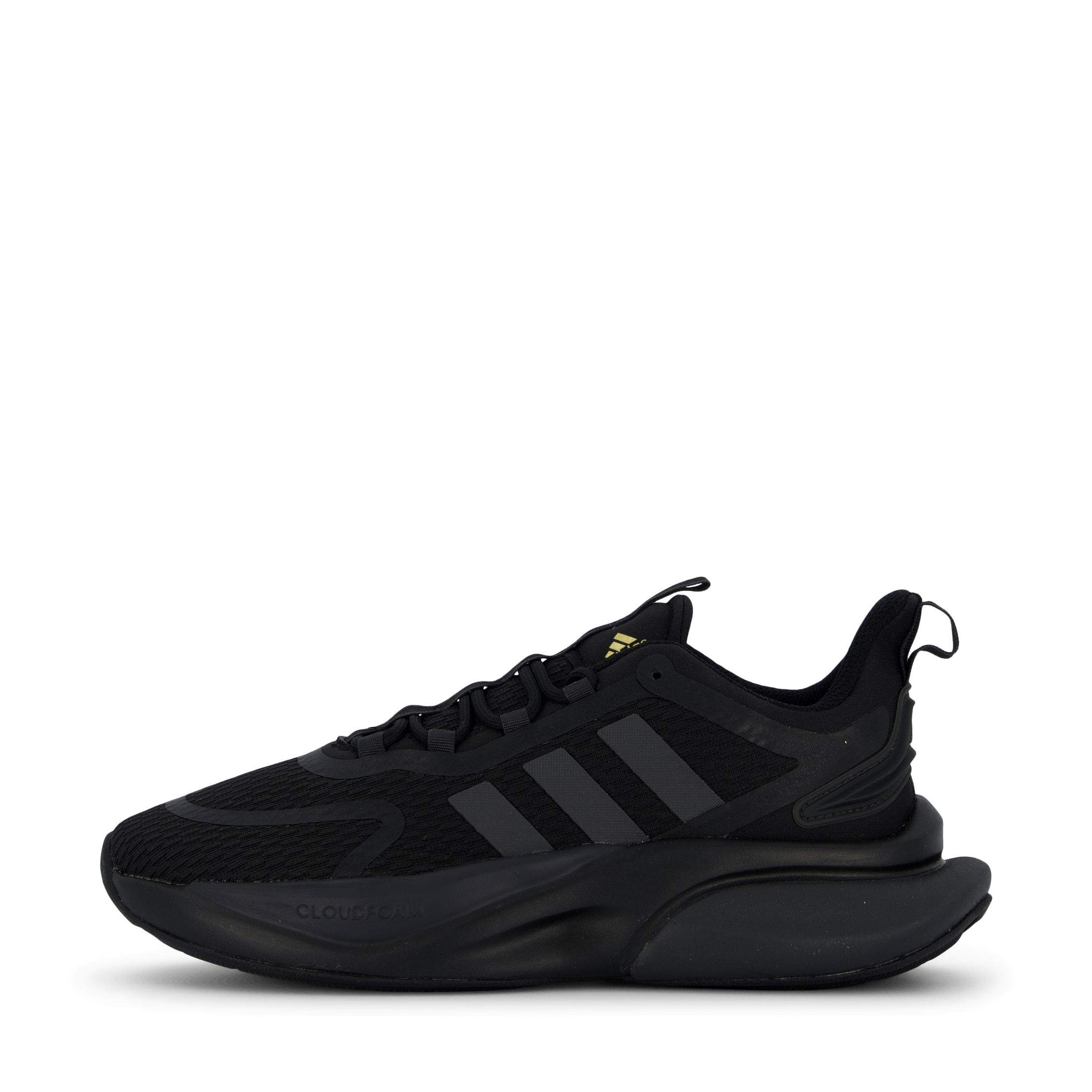 Alphabounce+ Sustainable Bounce Shoes Core Black / Carbon / Gold Metal –  Sportamore.com