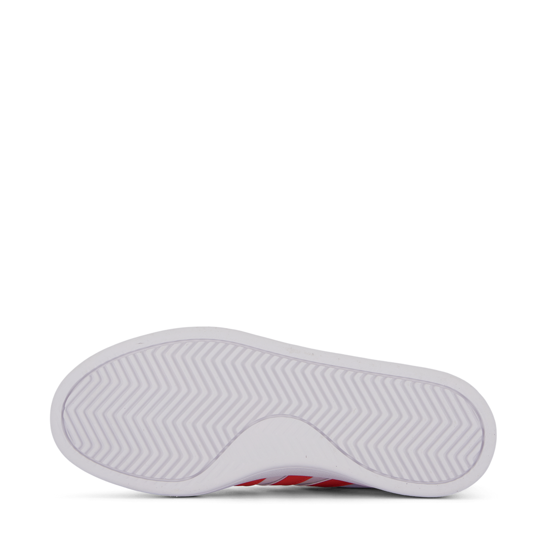 Grand Court Cloudfoam Comfort Shoes Cloud White / Preloved Scarlet / Cloud White