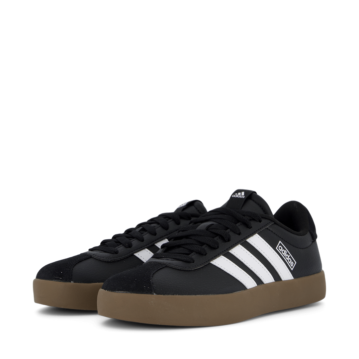 VL Court 3.0 Low Skateboarding Shoes Core Black / Cloud White / Gum