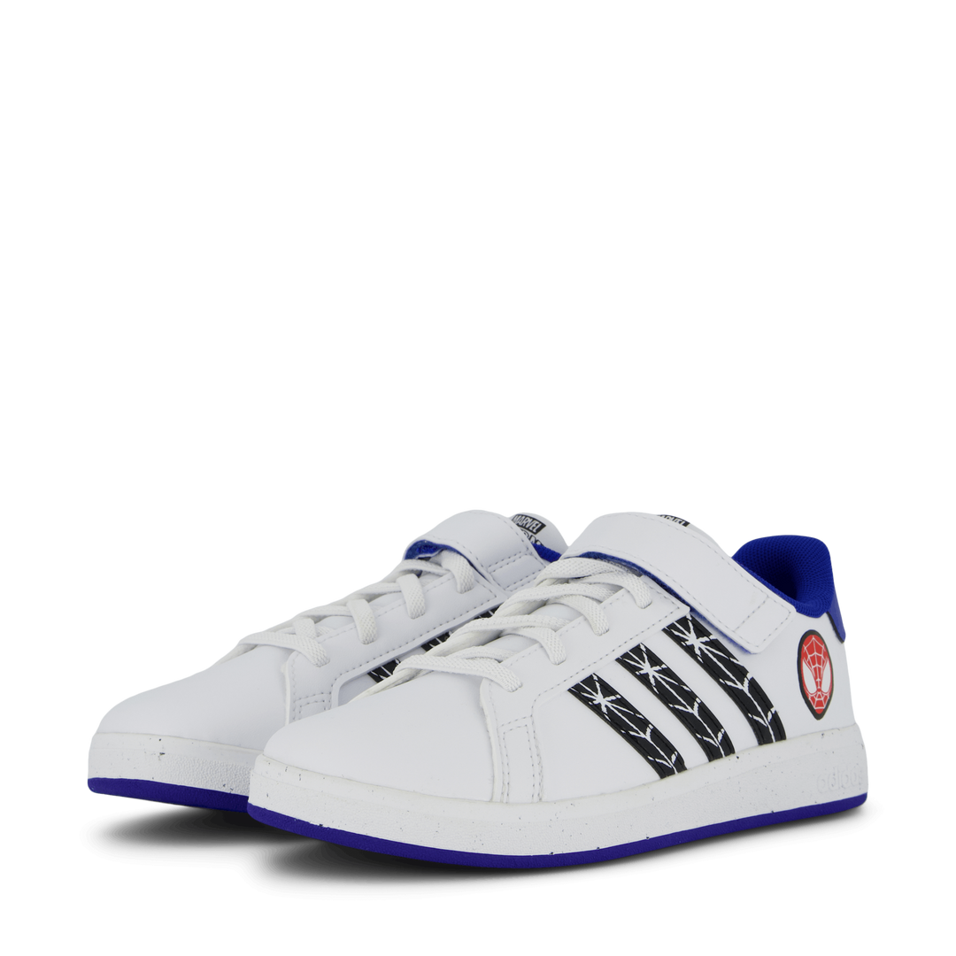 Marvel's Spider-Man Grand Court Shoes Kids Cloud White / Core Black / Royal Blue