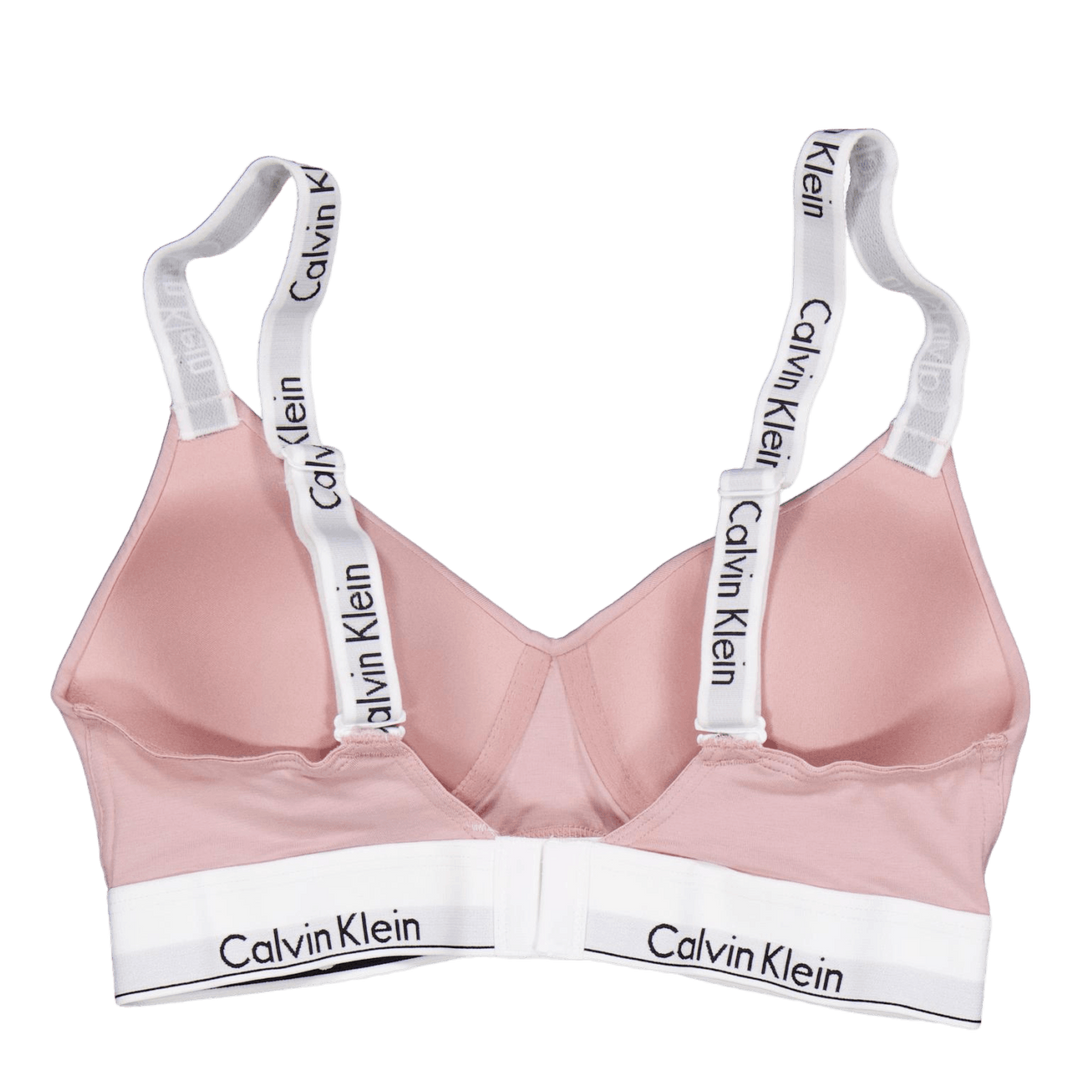 Lght Lined Bralette Pink