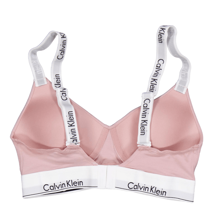 Lght Lined Bralette Pink
