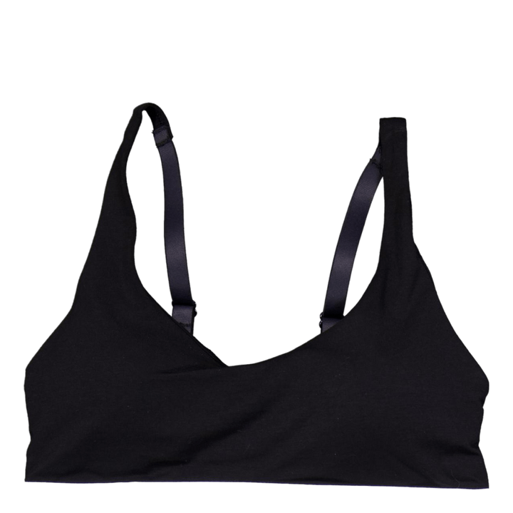 Lightly Lined Bralette Black