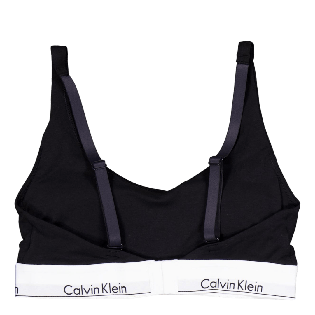 Lightly Lined Bralette Black