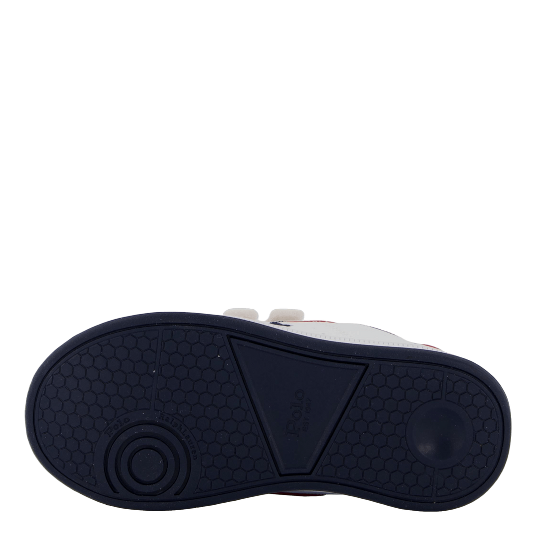 Heritage Court Iii Ez T-white Smooth/navy W/ Navy Pp