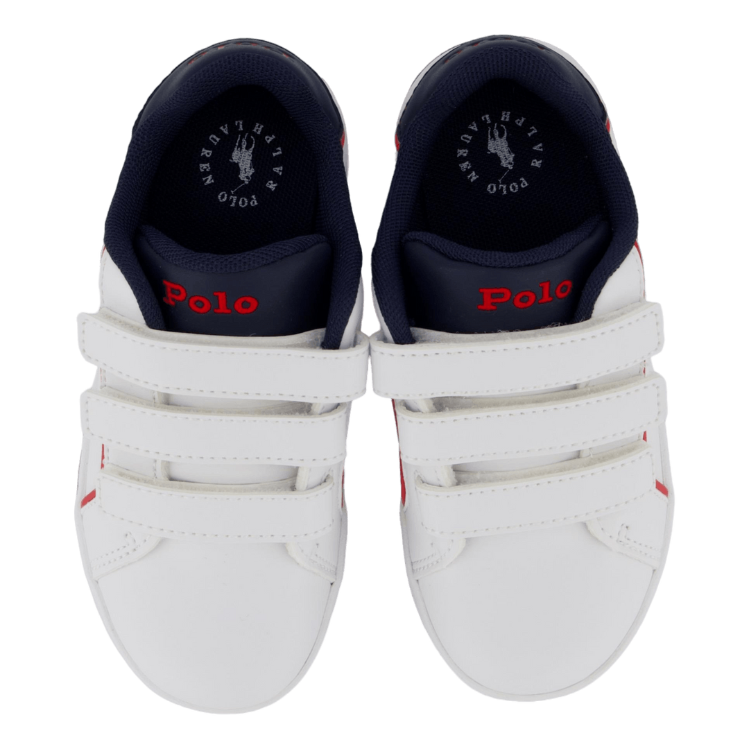 Heritage Court Iii Ez T-white Smooth/navy W/ Navy Pp