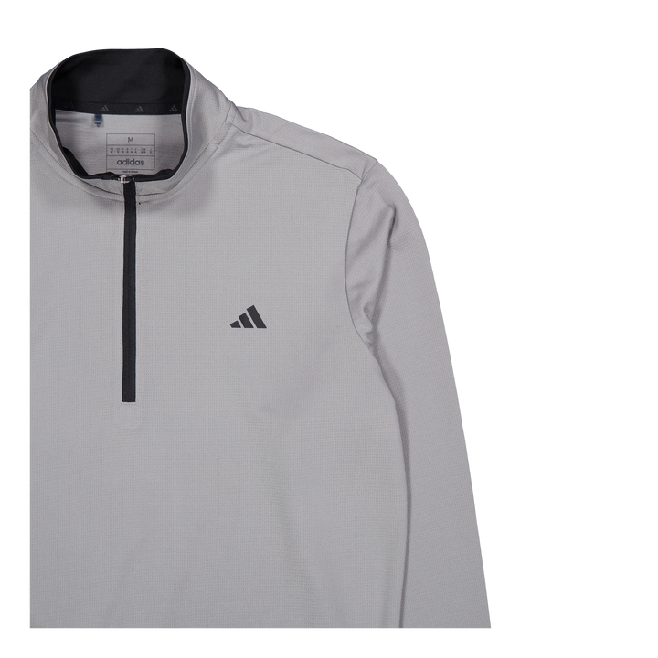 Lightweight Half-Zip Top Grey Three