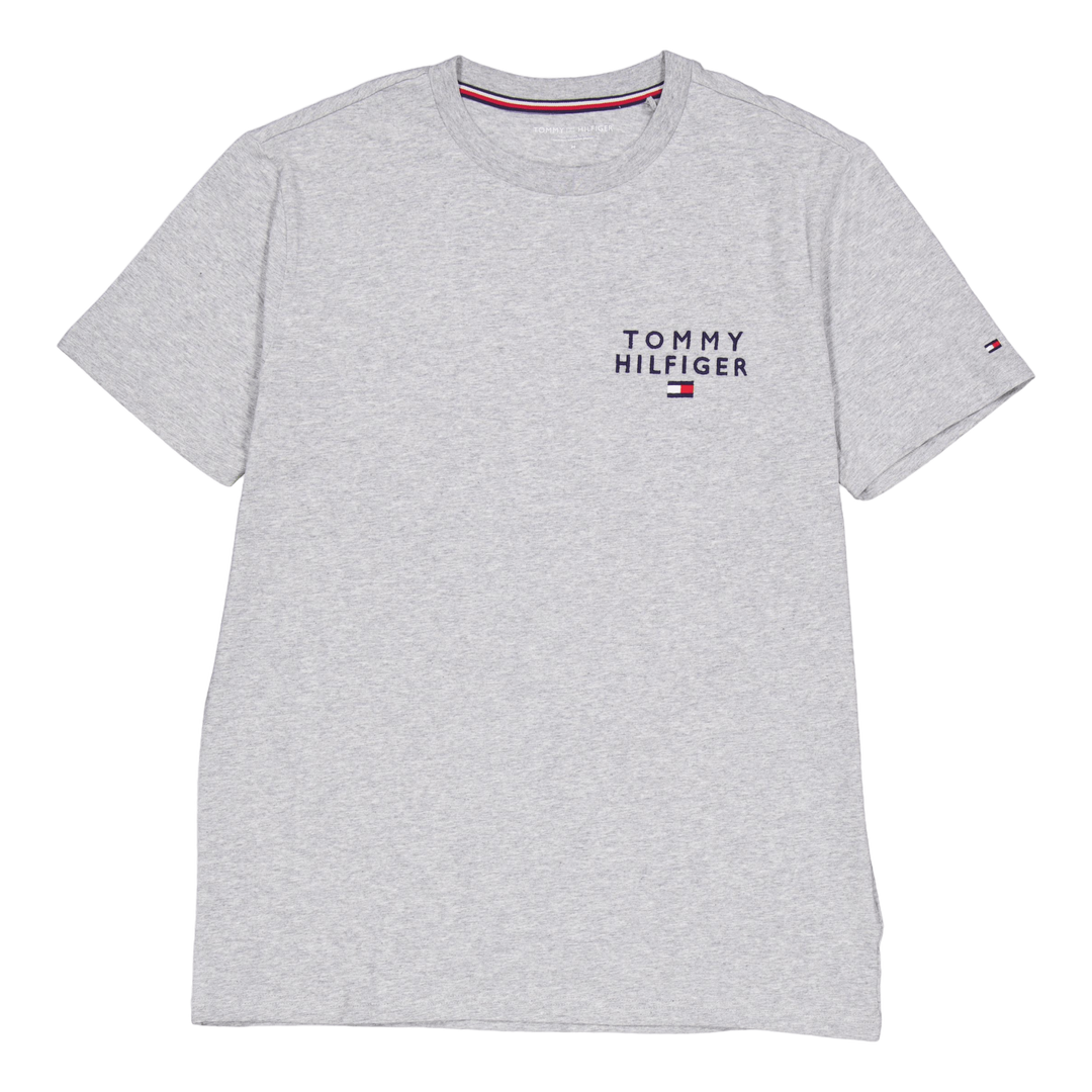 Ss Woven Pj Set Drawstring Diagonal Logo