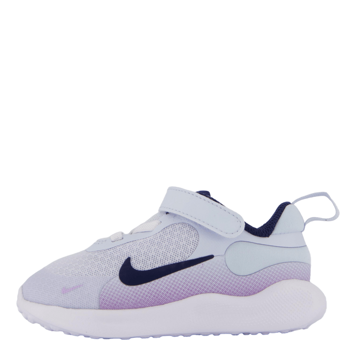 Nike Revolution 7 Baby/toddler Football Grey/midnight Navy-li