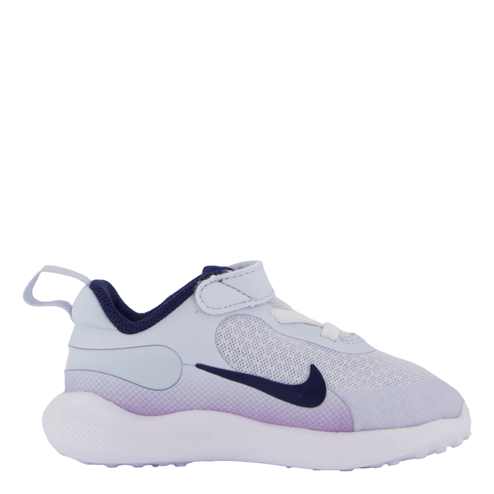 Nike Revolution 7 Baby/toddler Football Grey/midnight Navy-li