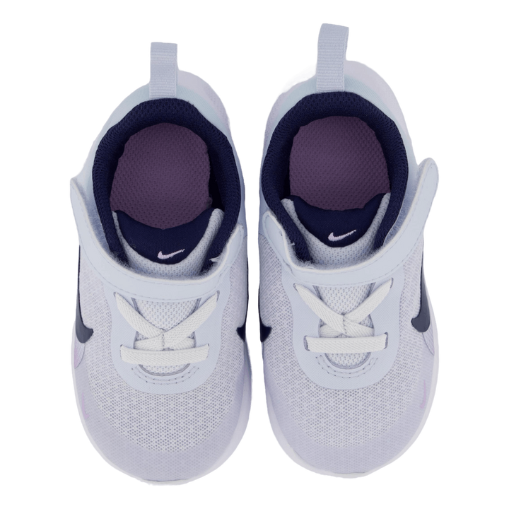 Nike Revolution 7 Baby/toddler Football Grey/midnight Navy-li