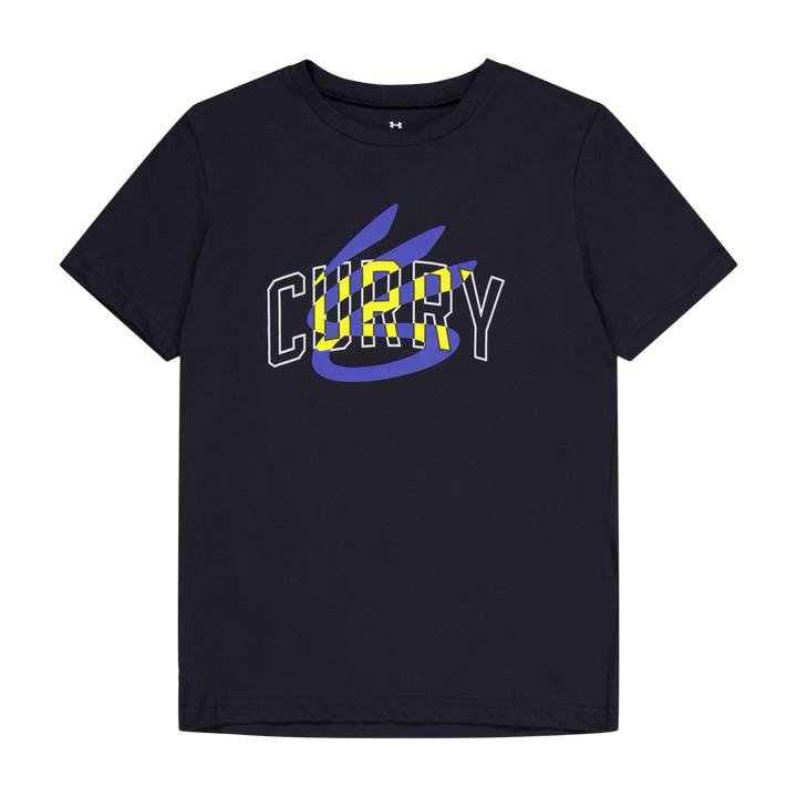 Curry Logo Tee Black