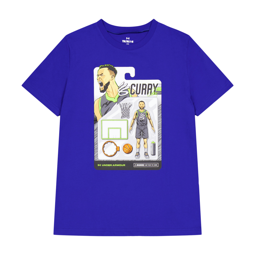 Curry Animated Tee 1 Royal