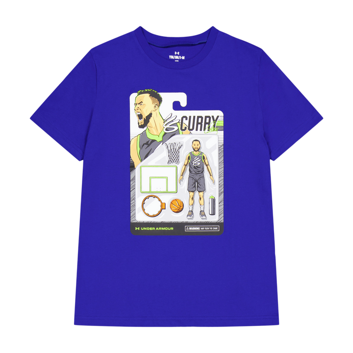 Curry Animated Tee 1 Royal