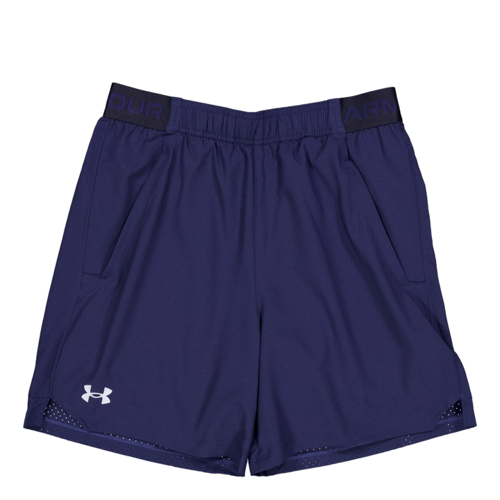 Ua Vanish Woven 6in Shorts Midnight Navy