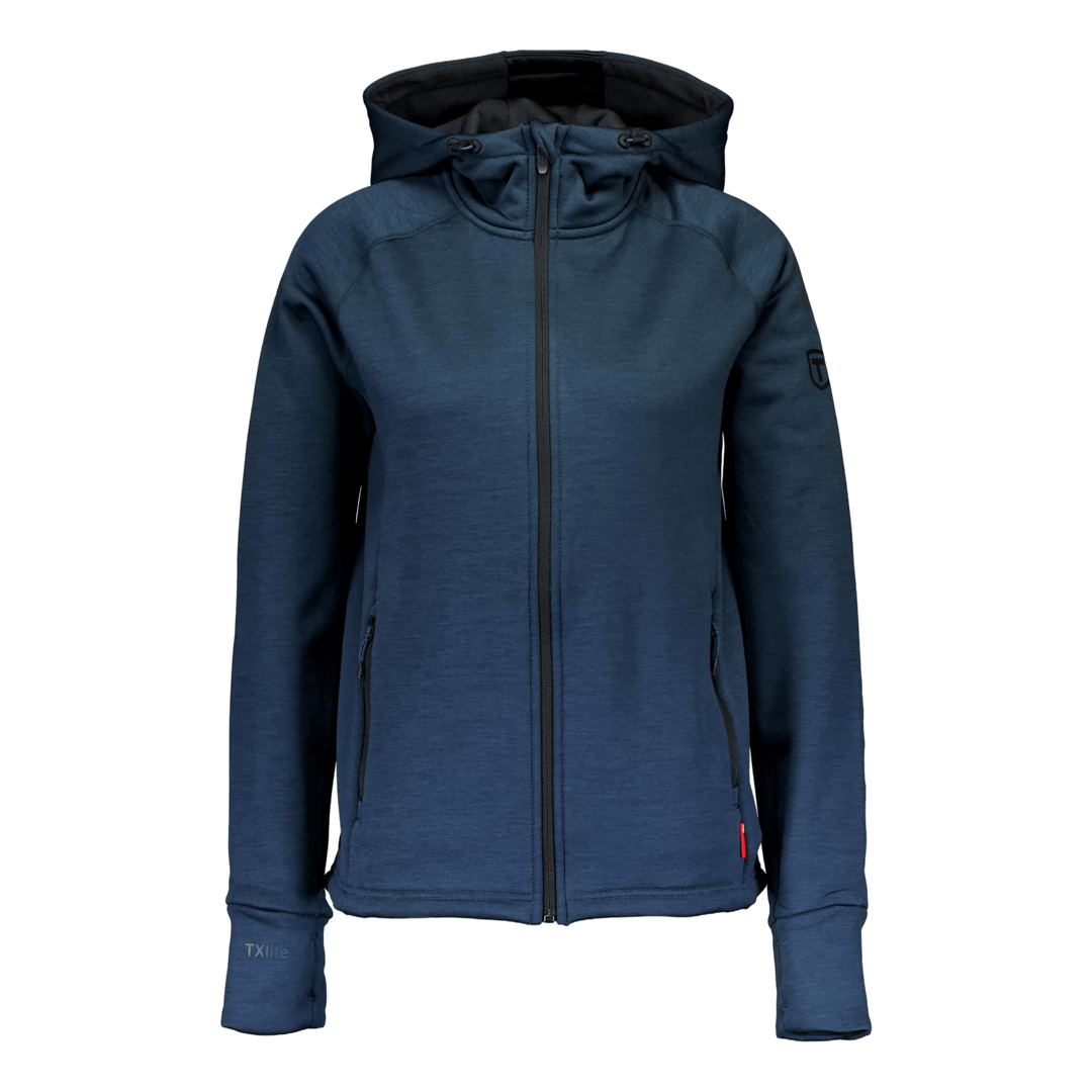 Txlite Hoodie Zip W Midnight Navy